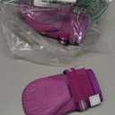 QUMY Dog Shoes for Large Dogs, Medium Dog Boots & Paw Protectors for Winter Snowy Day, Summer Hot Pavement, Water-Resistant in Rainy Weather, Outdoor Walking, Indoor Hardfloors Skid-Resistant Sole (Size 4: 2.2''x2.6''(W*L) (Pack of 4))