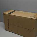 Upgraded Dimmable Gold Floor Lamp for Living Room with Clear Glass Lampshade, Glass Modern Floor Lamp with 900LM Edison Bulb Included, Standing Tall Lamp for Bedroom, Office, Reading Room, Corner