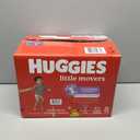 Huggies Size 8 Diapers, Little Movers Baby Diapers, Size 8 (46+ lbs), 62 Count