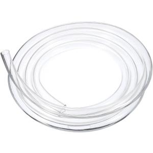 uxcell PVC Tubing, 17mm ID x 21mm OD - 10 Feet Long Clear Vinyl Water Pipe, Lightweight Plastic Flexible Water Pipe for Aquaponics, Air Hose, Irrigation