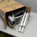 OasisSpace Folding Walker - Standard Walker with 5’’ Wheels and Removable Padded Armrests 300lbs, Platform Walker with Arm Support for Senior, Handicap & Disabled