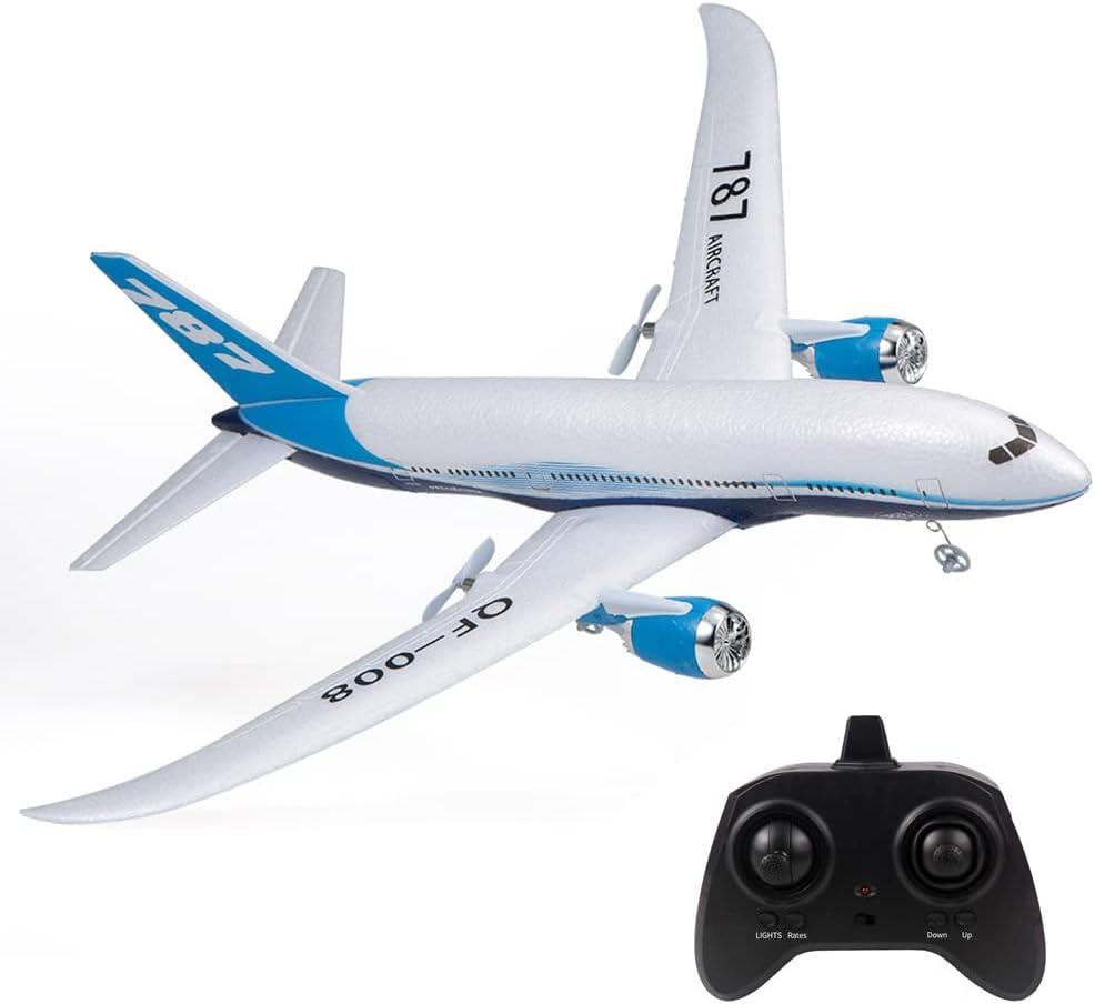 GoolRC QF008 787 Airplane Miniature Model Plane 3CH 2.4G Remote Control EPP Aircraft RTF RC Toy, 550mm x 445mm x 145mm