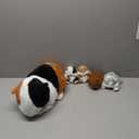 5 Pcs Plush Guinea Pig Stuffed Animals 16 Inch Mama Guinea Pig with 4 Cute Plushie Babies Soft Animals Pillow Gift for Boys Girls Birthday