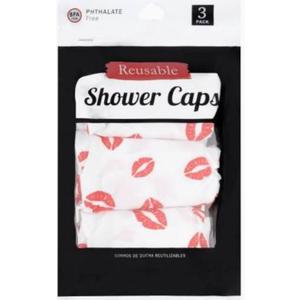 Brite Concepts Reusable Shower Caps (3 ct)