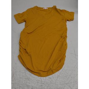 Bhome Maternity Shirt Short Sleeve Tshirt Summer Layering Pregnancy Tee Medium
