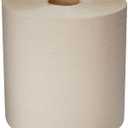 AmazonCommercial 1-Ply Kraft 7.9' Hard Roll Paper Towels (SOFI-011) Bulk for Business |Made from 100% Recyclable Material |Compatible with Universal Dispensers|800 feet per Roll (6 Rolls), 6 Count