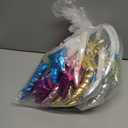 Unicorn Collection - Sparkly Flexible Unicorn Horns, Party Hats for Girls, Kids' Birthday Party Supplies (Pack of 12)