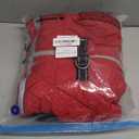 FUAMEY Dog Coat for Large Dogs,Waterproof Dog Winter Jacket with Harness Built in Puppy Cold Weather Coats Reflective Pet Vest with Zipper Warm Fleece Dogs Snowsuit Windproof XXL (XXL(chest:35in), Christmas)