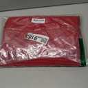 Romanstile Christmas Rectangle Tablecloth - Waterproof and Wrinkle Resistant Washable Polyester Table Cloth for Kitchen Dining/Party/Wedding Indoor and Outdoor Use (60 x 102 inch, Red)