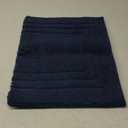 DEXI Bathroom Rug 32x20, Ultra Soft Absorbent Bath Mats for Bathroom, Shower Floor Bathmat Non Slip, Washable Bath Rugs Carpet for Tub, Sink, Navy (1'8" x 2'8" (Rectangular))
