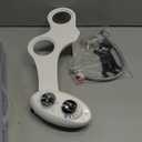 LUXE Bidet NEO 120 - Single Nozzle, Self-Cleaning, Non-Electric Bidet Attachment for Toilet Seat, Adjustable Water Pressure, Rear Wash (White)