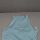 ATHMILE Womens Double Lined Crop Tank Tops Casual Basic Shirts Sleeveless Workout Tops Cute Summer Clothes Teen Girls, Size XL