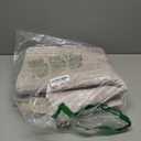 Scalloped Runner Rug for Hallway, Non Slip Washable Water Absorbent Low-Pile Mat for Kitchen, ‎Laundry, Bedroom, Bathroom Gradient 24" x 94"