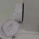 Automatic Chicken Feeder Chicken Feed Container Hanging Chicken Feeder Rainproof Poultry Feeder Bucket (Frosted)