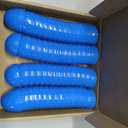 Plastic Easter Eggs for Holiday Decorations and Celebrations, 30 Pcs (Blue)