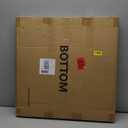 PETIME Foldable Metal Dog Exercise Pen/Pet Puppy Playpen Kennels Yard Fence Indoor/Outdoor 8 Panel 24" W x 24" H with Bottom Pad (with Bottom pad, 8 Panels 24" H)  Playpen+Bottom Pad