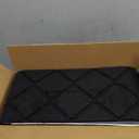 Stair Treads for Wooden Steps 15pcs - 8x30in Carpet Stairs Runner Indoor Non-Slip Stair Mats for Kids Elders and Pets (Cube Black)