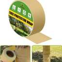 400FT Tree Wraps Protect Bark, Trunk Guards Freeze Protection (Beige)