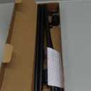 5/8 Diameter Curtain Rods 30-90 Inch, for 30-84 Inch Windows, Adjustable Splicing Black Curtain Rods for Windows with Brackets, Window Rod Long Small Curtains Rod