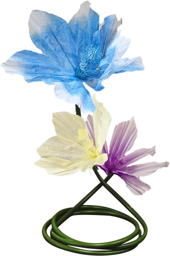 3D Lily Flower Artificial Flowers Decorative Large for Birthday Party Wedding Background Eco-Friendly Waterproof Home Garden Hotel Office Event Decor