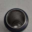 Brita Stainless Steel Premium Filtering Water Bottle, BPA-Free, Reusable, Insulated, Replaces 300 Plastic Water Bottles, Filter Lasts 2 Months or 40 Gallons, Includes 1 Filter, Carbon - 20 oz