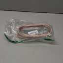 Soimeat Clear Travel Makeup Brush Holder, Leather Makeup Brush Toiletry Bag, Portable Cosmetic Brush Case, Transparent Waterproof Makeup Brush Storage Bag, Pink, Large