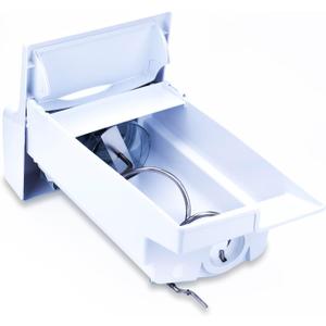 241860803 Ice Maker Tray Assembly w/Auger Fits for Frigidaire Fridge | Replaces AP4300918, 1376941, Refrigerator Ice Bucket, Ice Bin Replacement Parts, stable structure ensures smooth ice making