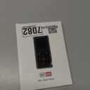 64GB MP3 Player with Bluetooth 5.2, AiMoonsa Music Player with Built-in HD Speaker, FM Radio, Voice Recorder, HiFi Sound, E-Book, Earphones Included (Black)