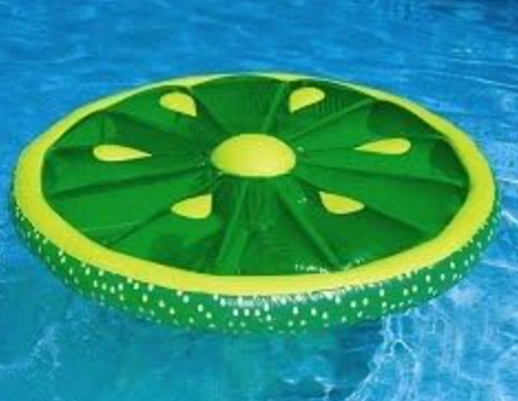 Swimline 60" Fruit Slice Island Lounger - Green