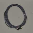 TISINO 1/4 Mono to 1/8 Stereo Cable, 3.5mm TRS Stereo to 1/4 inch TS Mono Interconnect Cable (Mono to Stereo Adapter) - 10 feet