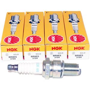 NGK 3194 BR9ES 4 PACK Spark Plug Plugs Boat Motorcycle ATV UTV Car Truck SUV