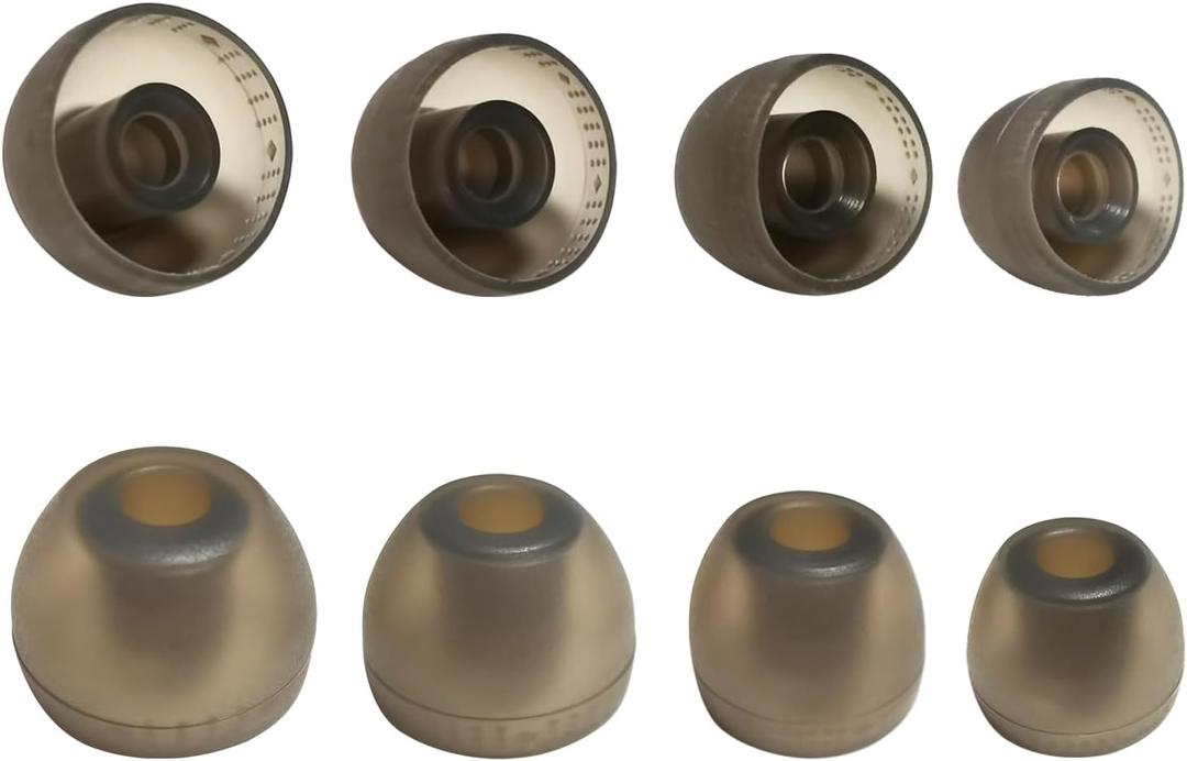 Silicone Replacement Ear Tips for Sony 1000XM5/1000XM4/LinkBuds S/WF-C500/WF-C700N/WF/WI/XBA Earbuds, 4 Pairs