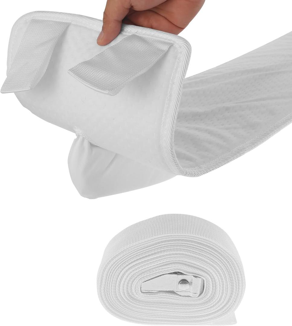 9.84 * 78.74Inch Bed Bridge, Twin to King Bed Converter, Mattress Connector with Length 393.7Inch Width 2Inch Bed Connector Strap for Two Full Beds, Mattress Gap Filler