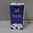 JOLLY CHEF 12 oz Clear Plastic Cups,Heavy-duty Party Glasses, Disposable Plastic Cups for Halloween,Thanksgiving Day, Christmas Party