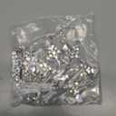 5 Pcs Crystal Christmas Snowflake Icicle Ornaments for Christmas Tree Glitter Rhinestones Metal Hanging Pendants Crafts Snow Flake Decorations Indoor for Holidays Winter Home Window Room Door