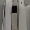 Fitbit Charge 6 Fitness Tracker with Google apps, Heart Rate on Exercise Equipment, 6-Months Premium Membership Included, GPS, Health Tools and More, Porcelain/Silver, One Size (S & L Bands Included)