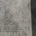 Vintage Living Room Area Rug - 8x10 Large Machine Washable Boho Area Rug Distressed Floral Rugs for Bedroom, Soft Non-Slip Indoor Floor Accent Rugs for Office Dining Room (Cream Beige, 8'x10')