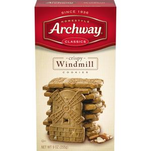 Archway Cookies, Crispy Windmill Cookies, 9 Oz Box (EXP 12/12/26)