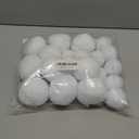 Elcoho 22 Pieces Snow Toss Games Banner Snow Toy Ball Set Winter Toss Cornhole Games Banner with Snow Toss Balls and Drawstring Bag for Xmas Indoor Outdoor Throwing Games Party Supplies