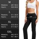 Safort 34" Women Bootcut Yoga Tall Dress Pants Flare Long Trousers Work Stretchy Business Casual Slacks Pockets L