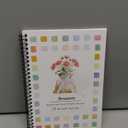 SLWBZ Watercolor Workbook Bouquets, 15 Different Patterns of Original DIY Designs, Beginner-Friendly Watercolor Workbooks, (Bouquets, Without Palette)