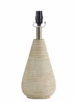 DI SC CREAM POLY BASE TABLE LAMP