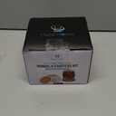 Hula Home Color Your Own Coaster Mandalas w/Markers | 8 Absorbent Ceramic Tiles w/Cork Base | Gift Arts and Crafts DIY Kit for Adults, Hobby, Teens, Seniors, Women, Elderly