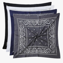 100% Cotton 27" x 27" Large Bandanas for Men & Women, Multi-Purpose Bandana Headbands, Square Head Scarf