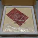 ROCKSHEAT Pizza Stone, 12"x12" Square Pizza Stone for Oven Grill BBQ, Cordierite Baking Stone for Bread & Pie, Unique Built-in 4 Handles Cooking Stone