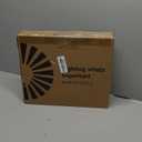 Brightown Pre-lit Christmas Garland with Lights, 6 Feet 20 LED Lighted Green Pine Leaves Garland Decorated, Battery Operated, Indoor & Outdoor Christmas Lights for Mantle Fireplace Stairs Wall Door (1 Pack)