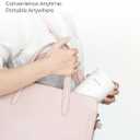 Portable Bottle Warmer for Travel, Comes with A Feeding Bottle,Warmer with Fast Heating, Safety Material Baby Bottle Warmer, Rechargeable Bottle Warmer for Breastmilk