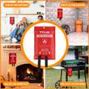 TYLIN Emergency Fire Blanket for Home & Kitchen 40” x 40” - 2 Pack, High Heat Resistant Fire Suppression Blankets for Home Safety, Kitchen, and Camping Fiberglass Welding (2)