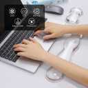 Gel Wrist Rest for Keyboard and Mouse, Wrist Rest for Keyboard, Mouse Wrist Support, Pain Relief, Cool Touch, Non-Skid, Wrist pad Set, Regular