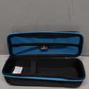 Tourmate Hard Case applicable Philips Flosser,Travel Case for Sonicare Flosser HX3826/HX3827/21, Cordless Power Flosser 3000 Storage Box (Only Box) (Black + Blue)